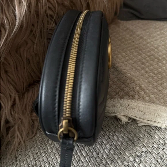 Gucci Black Quilted Leather bum bag. Only - Picture 5 of 11